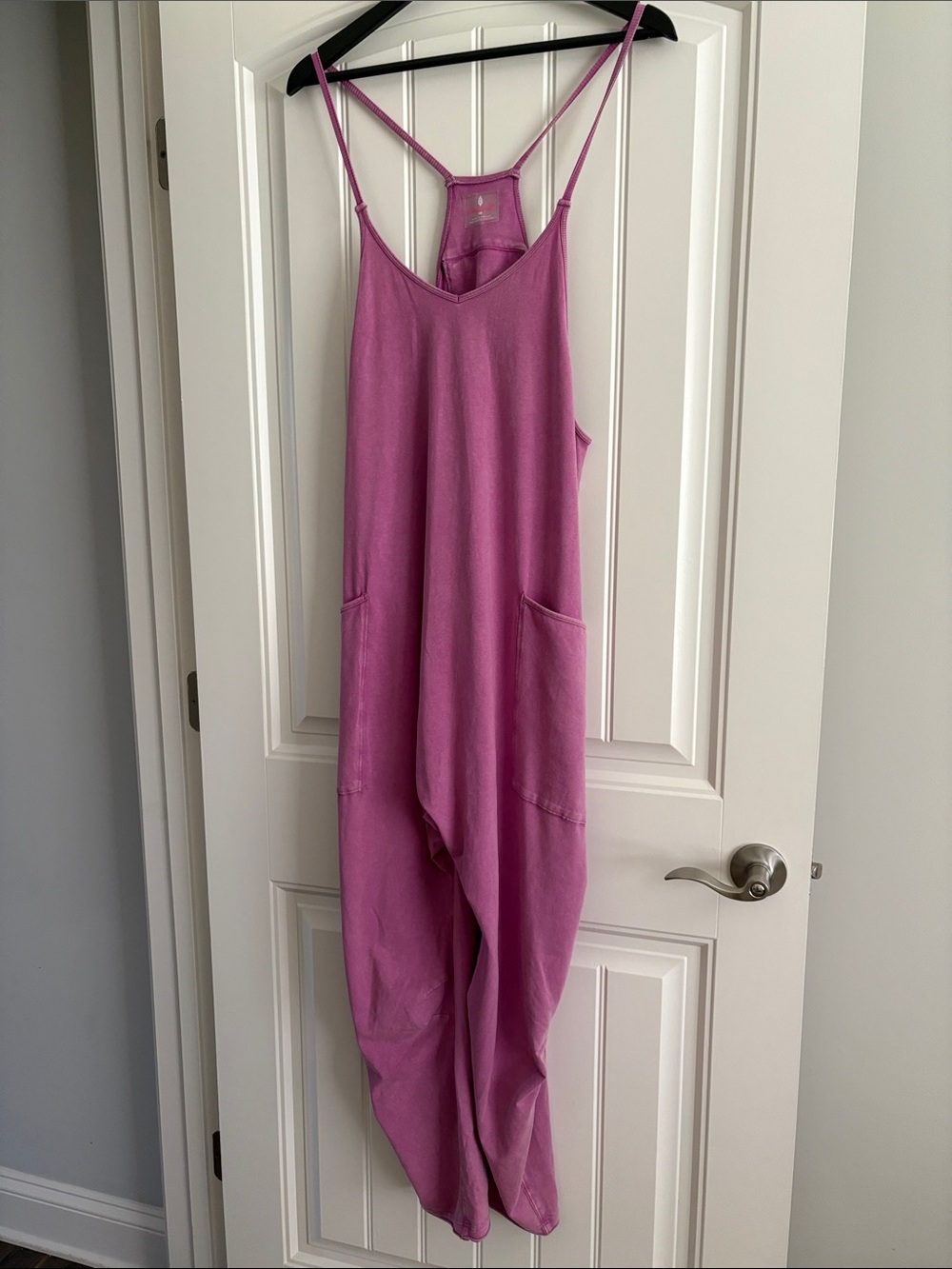 Free People Mauve Pink Strappy Romper